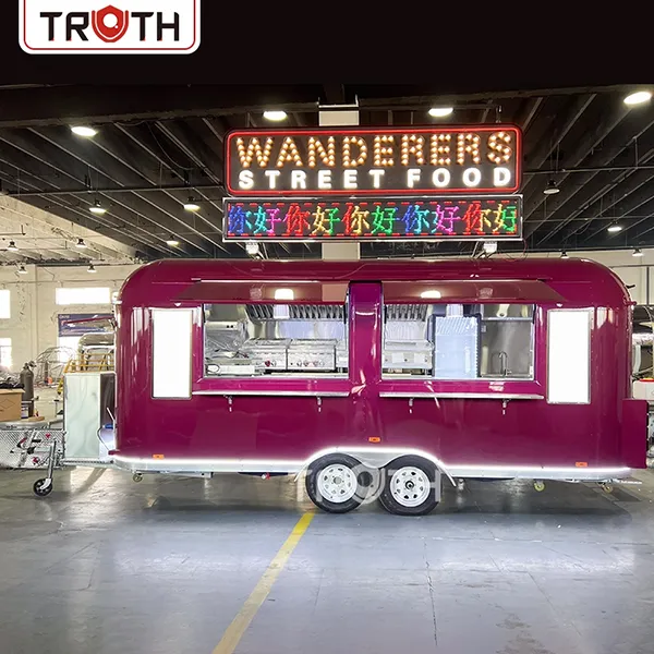 Truth SMA-5500 Mobile Coffee Trailer Matagumpay na Naihatid para sa Custom na Paggamit ng Kliyente