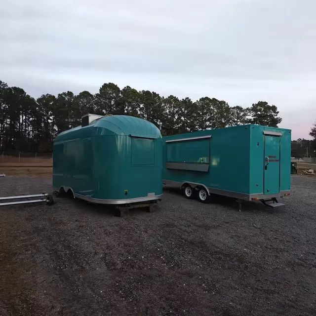 Kuwento ng Tagumpay ng Customer: Natanggap ng Kliyente ng U.S. ang Kanilang Mga Custom na Trailer ng Pagkain