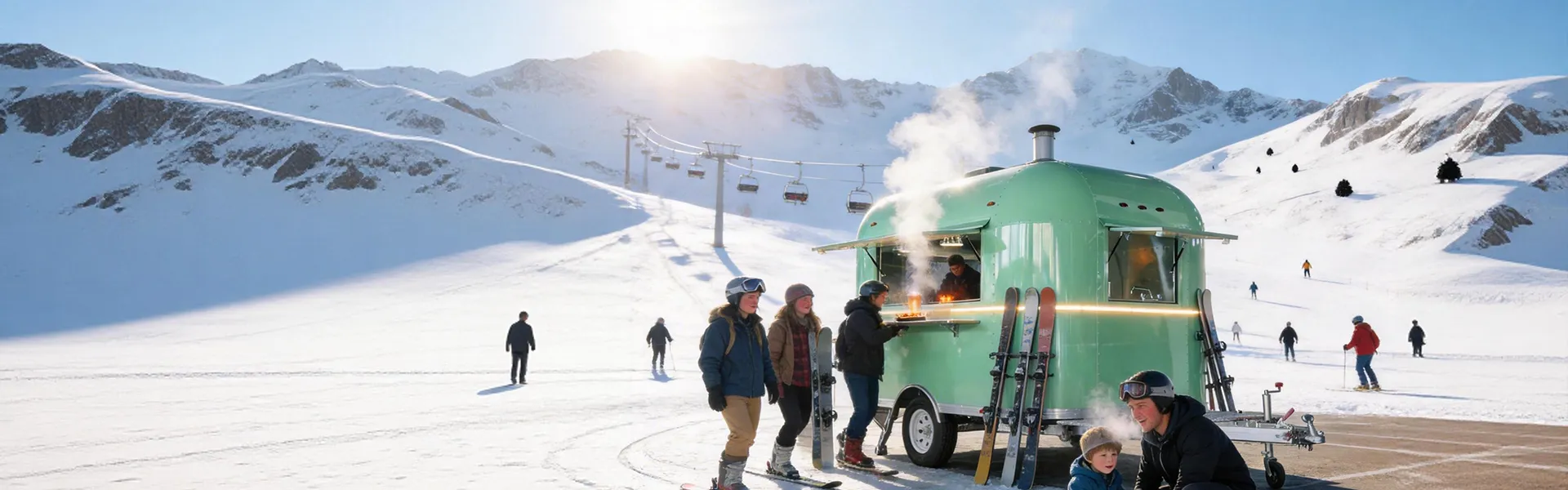 Hindi kinakalawang na Steel Food Truck