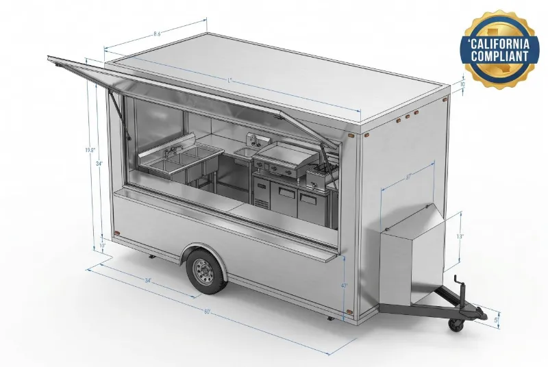 ​Ang Pinakamahusay na Gabay sa California Food Truck Permit at Regulations (2026 Edition)