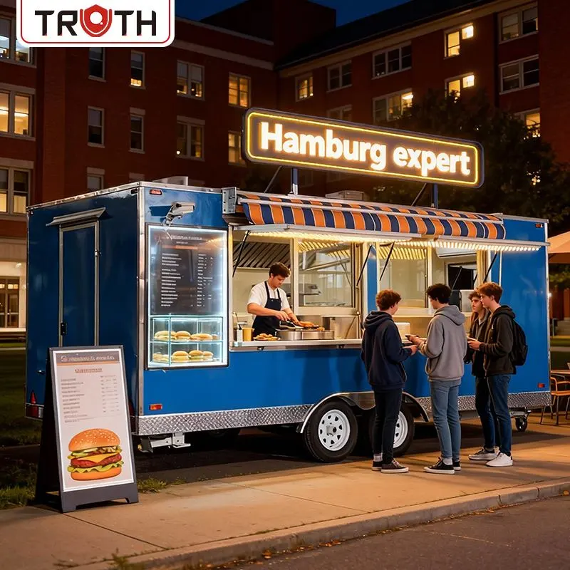 Fast Food Truck para sa Hamburg