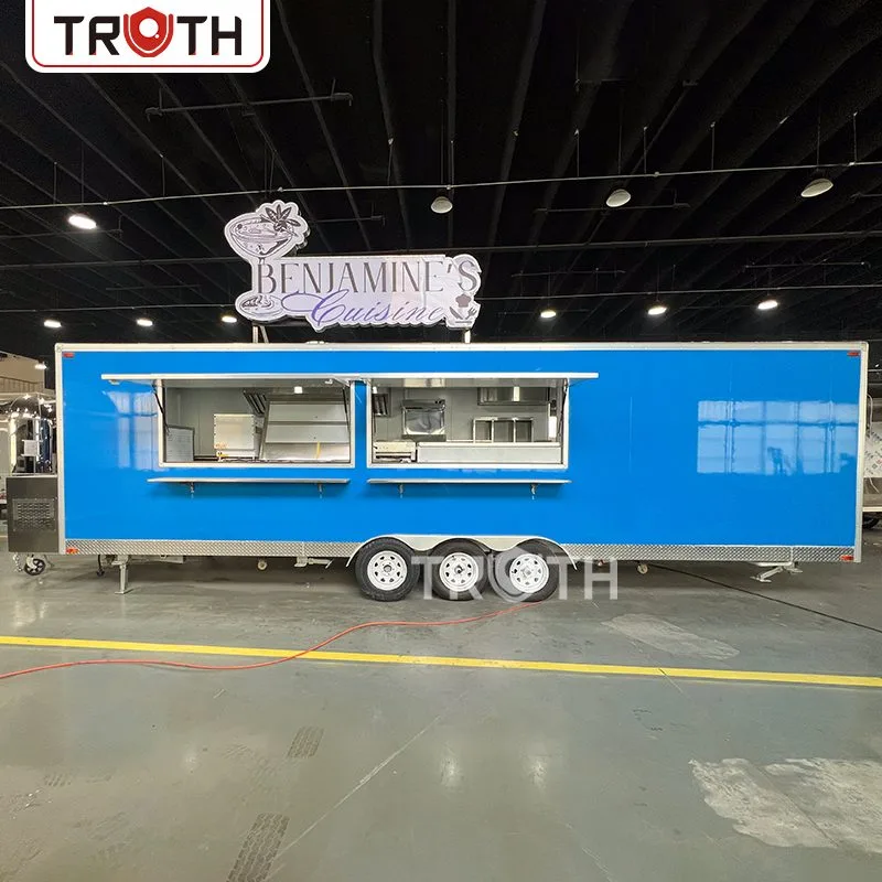 Food Truck Trailer na may Toilet na Kumpleto sa Gamit