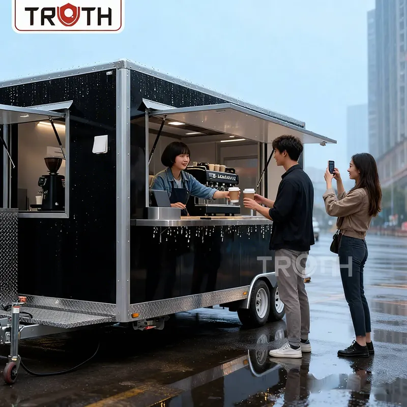 Ganap na Gamit na Kape Food Truck