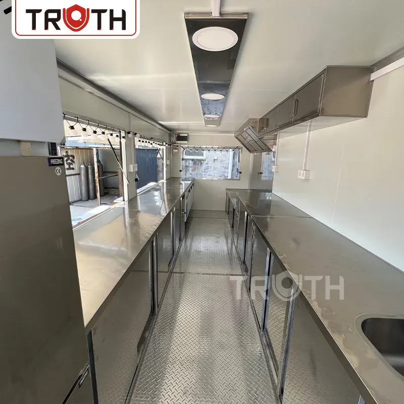 Commercial Mobile Ice Cream Food Trailer