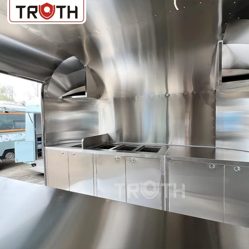 Mobile Kitchen Pizza Concession Food Trailer