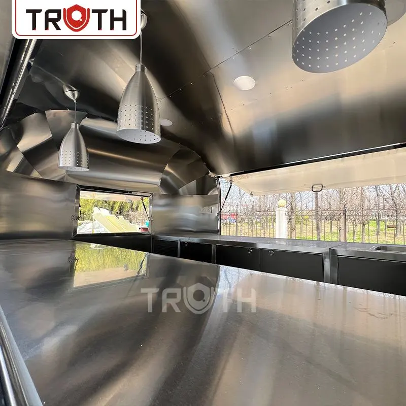 Mobile Restaurant Pizza Concession Food Trailer