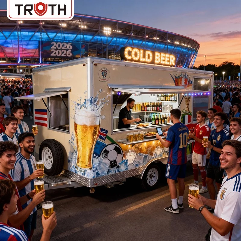 Mobile Bar Catering Food Trailer