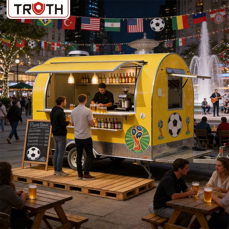 Mga Trailer ng Mobile Bar Food Cart